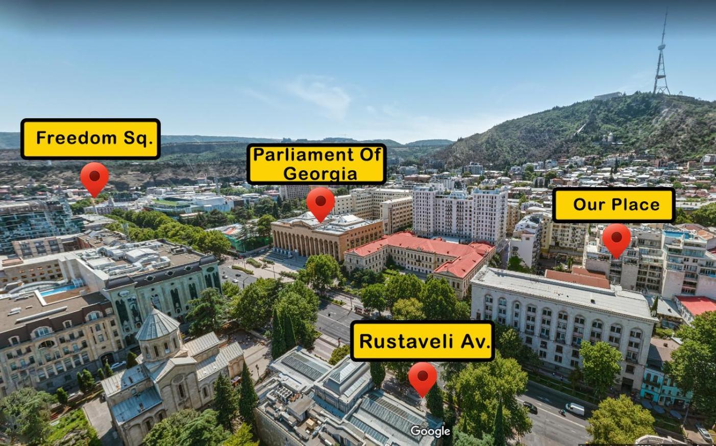 City Center 2Bdr Apartment Near Rustaveli Av. Tbilisi Luaran gambar